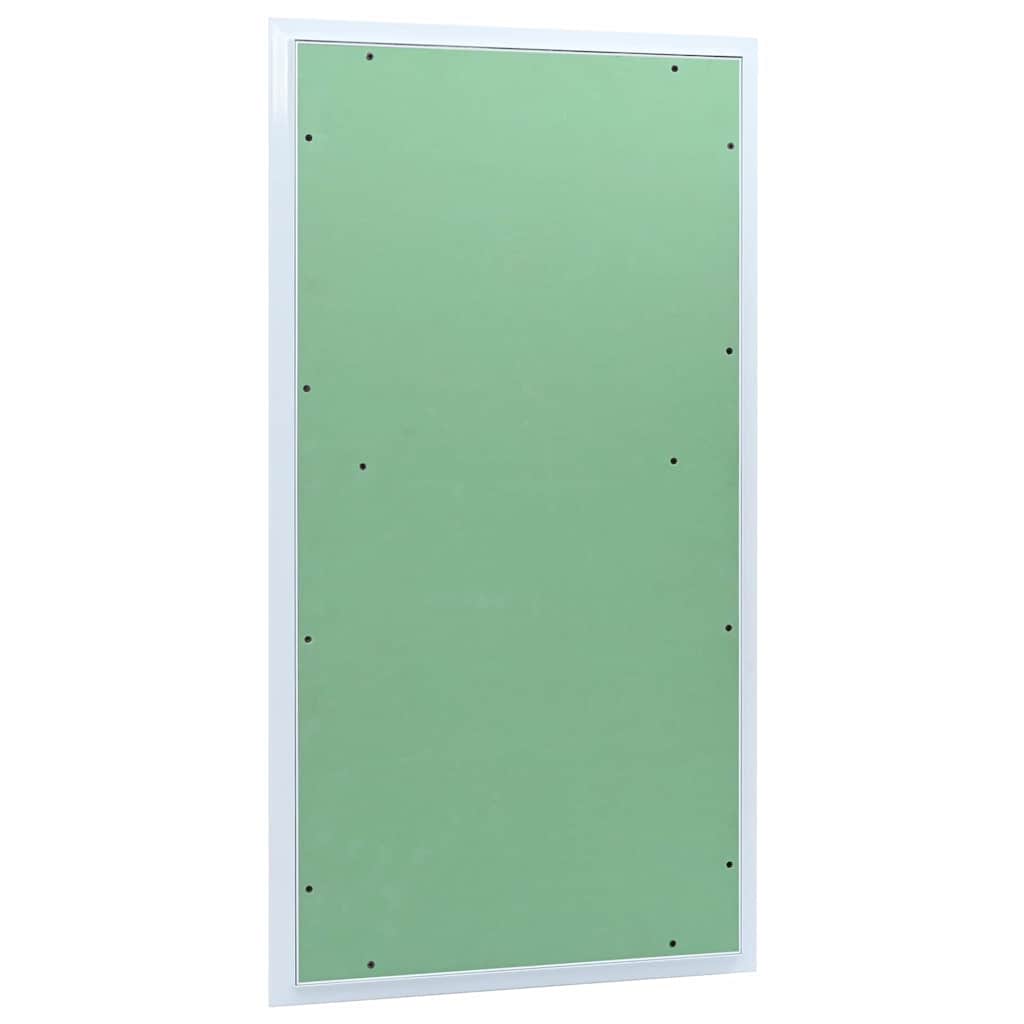 Vidaxx Zugangsklappe grün und silber 55 x 105 cm