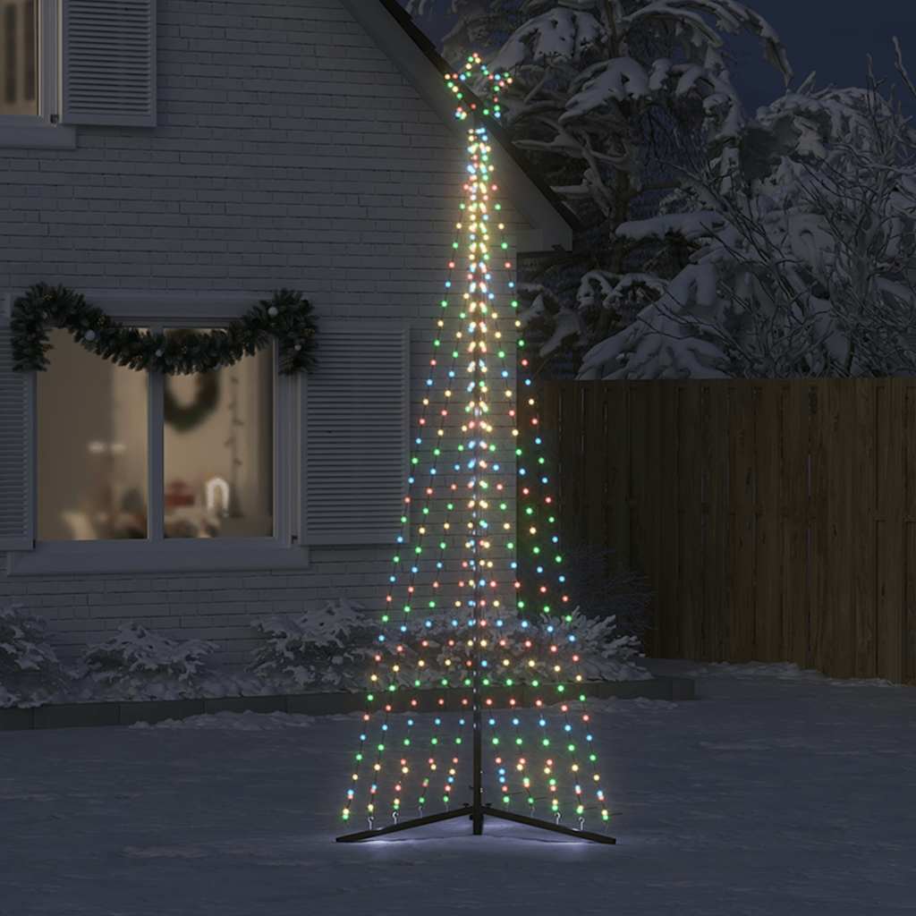 Vidaxl LED Weihnachtsbaum 495 LEDs Bunt 300,5 cm