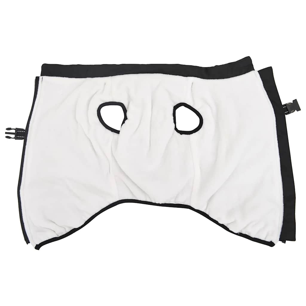 Vidaxl Hundemantel mit Rüstung wasserdichte reflektierende schwarze 5xl