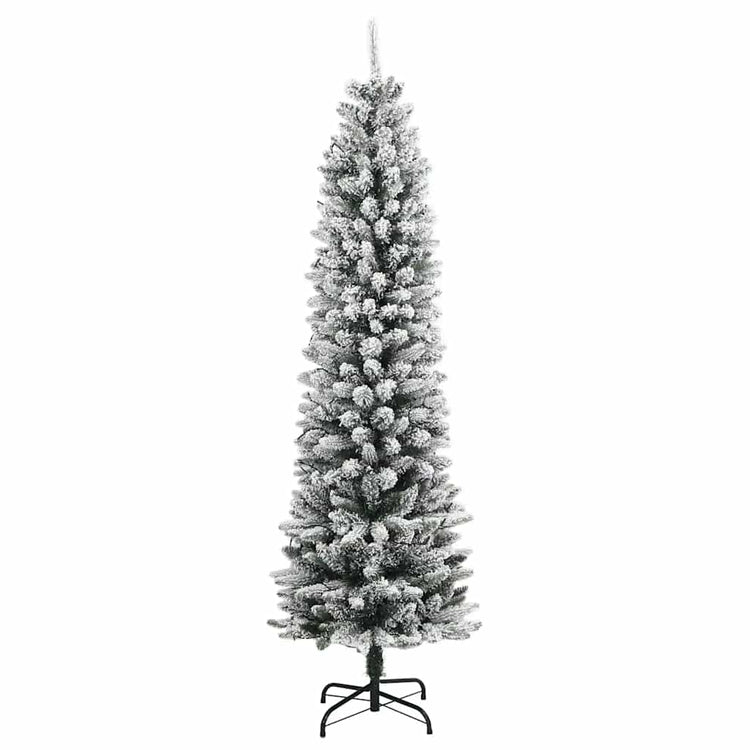 Vidaxx künstlicher Weihnachtsbaum mit 150 LEDs und Schnee 120 cm