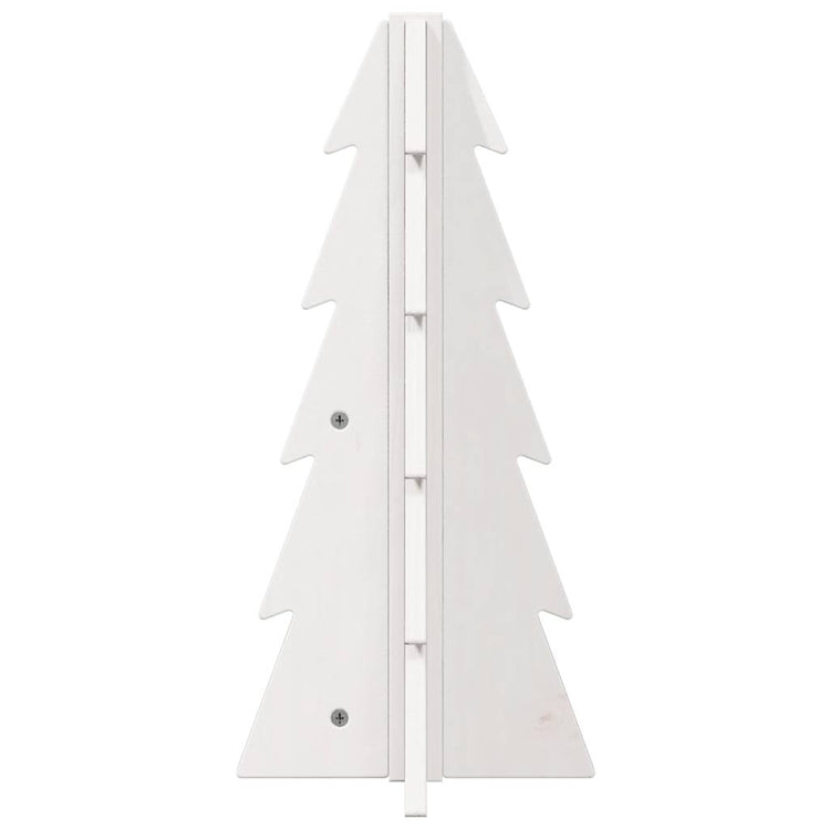 Vidaxl Weihnachtsdekoration Weihnachtsbaum 49 cm Festkiefer weiß