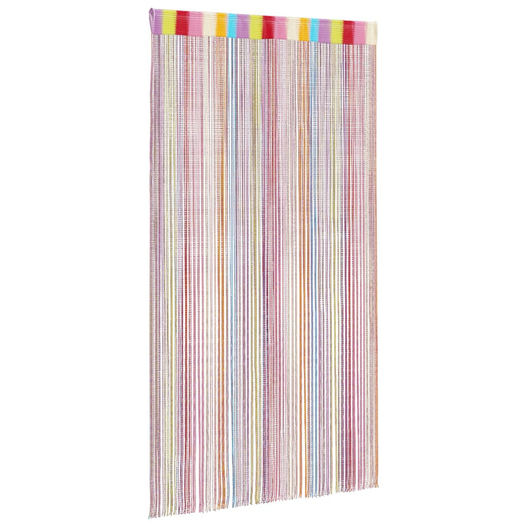 VidaXL Kordelvorhänge 2 Stück mehrfarbig 140x250 cm