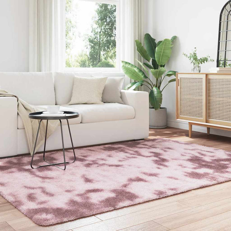 Vidaxx Hochflorteppich Navarra 160x230 cm Polyester Altrosa