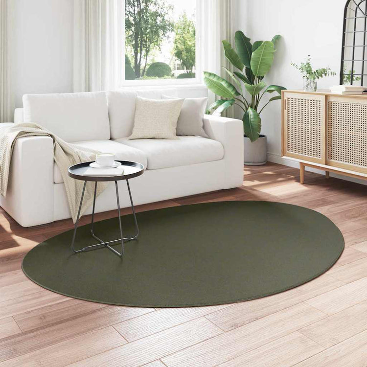 VidaXL Teppiche Huarte Waldgrün 140 x 200 cm Polyester