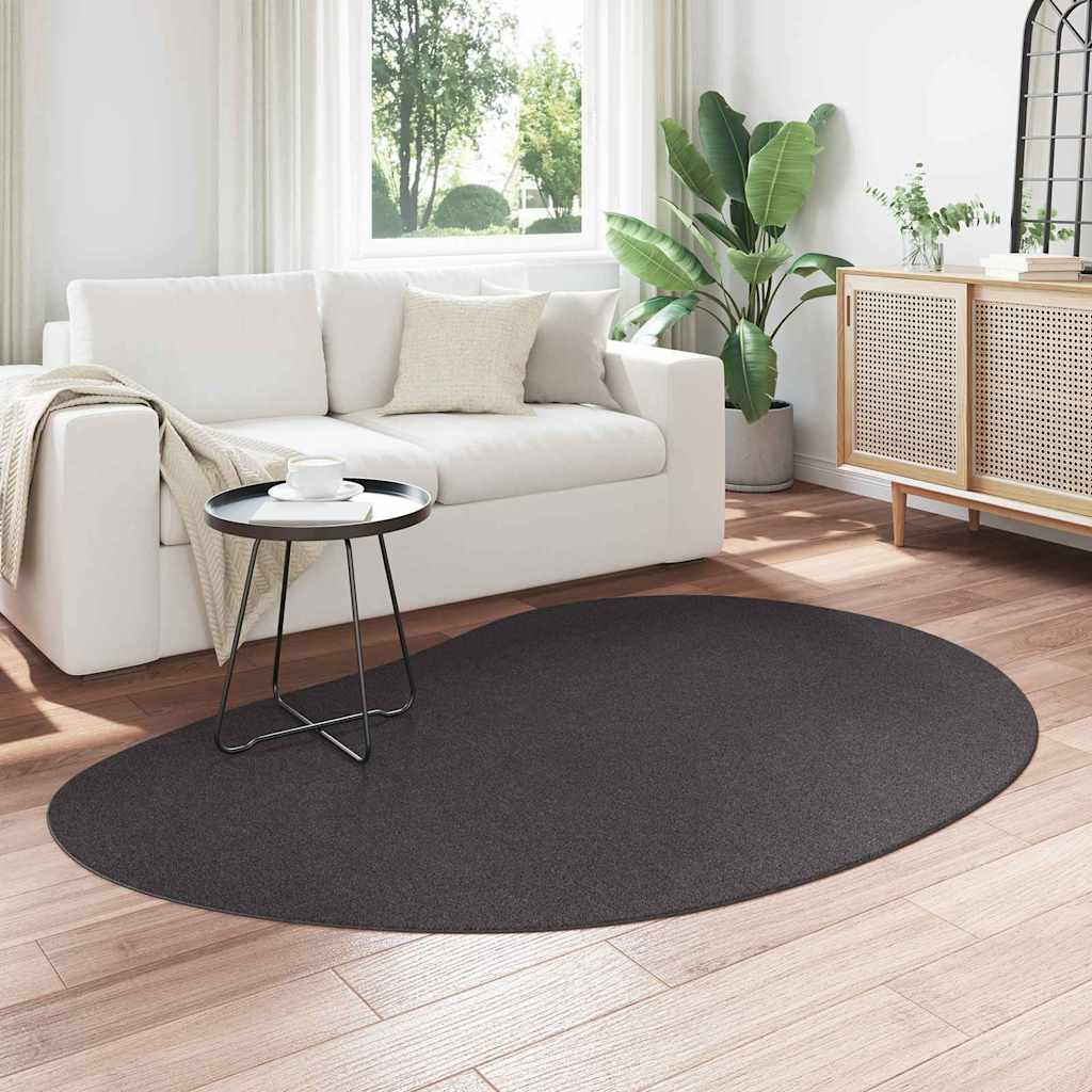 VidaXL Teppiche Huarte Anthrazit 140 x 200 cm Polyester