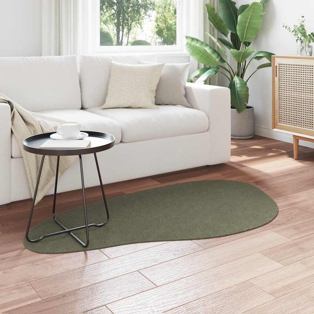VidaXL Teppiche Huarte Waldgrün 80 x 150 cm Polyester