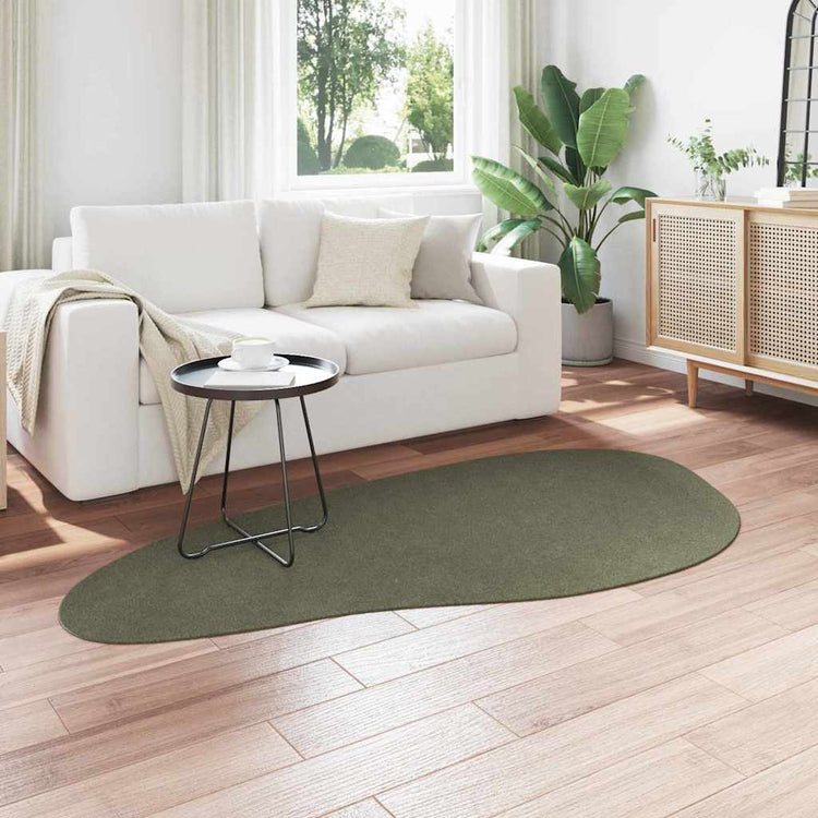 VidaXL Teppiche Huarte Waldgrün 100 x 200 cm Polyester