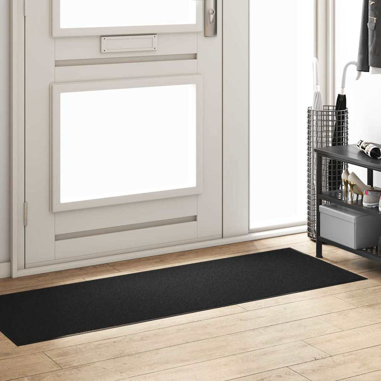 Vidaxx-Fußmatte, sonst schwarz, 60 x 180 cm, Polypropylen und Vinyl
