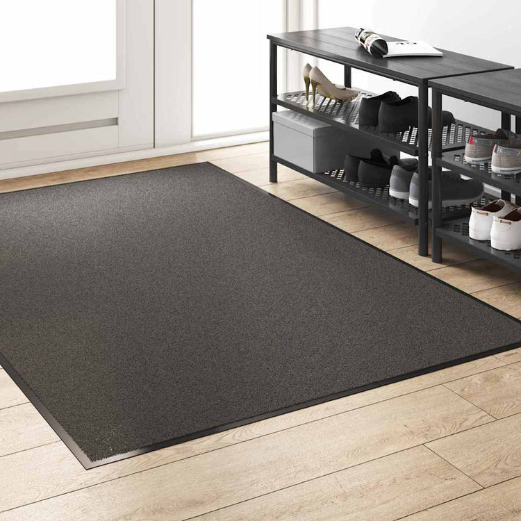 Vidaxl Fußmatte Anthrazit und Schwarz 120 x 180 cm Polypropylen und Vinyl