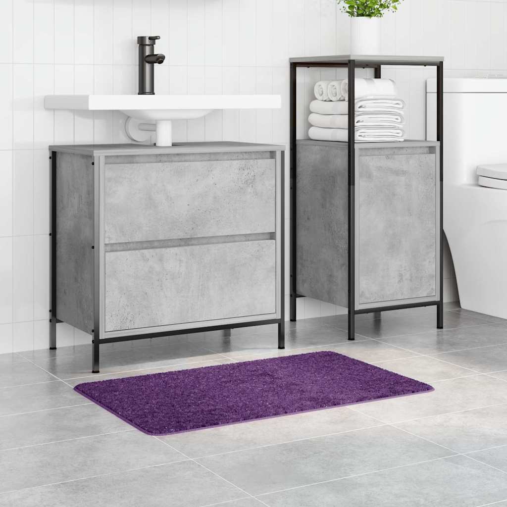 Vidaxx Anti-Rutsch-Badematte lila 50 x 80 cm PP