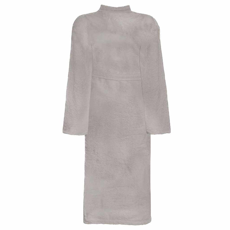 VidaXL Bademantel kinn grau xxxl Baumwolle