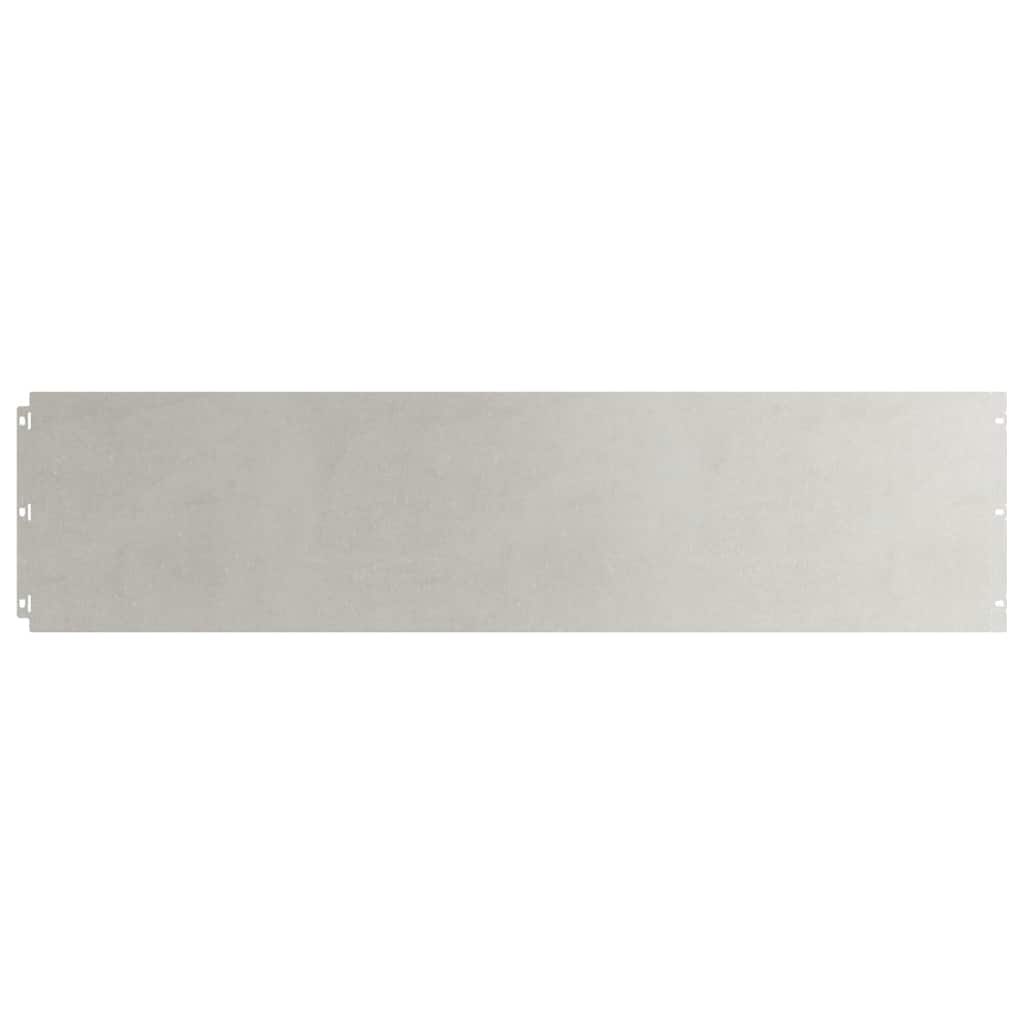 VidaXL Rasenkanten 20 Stück 25x103 cm Edelstahl