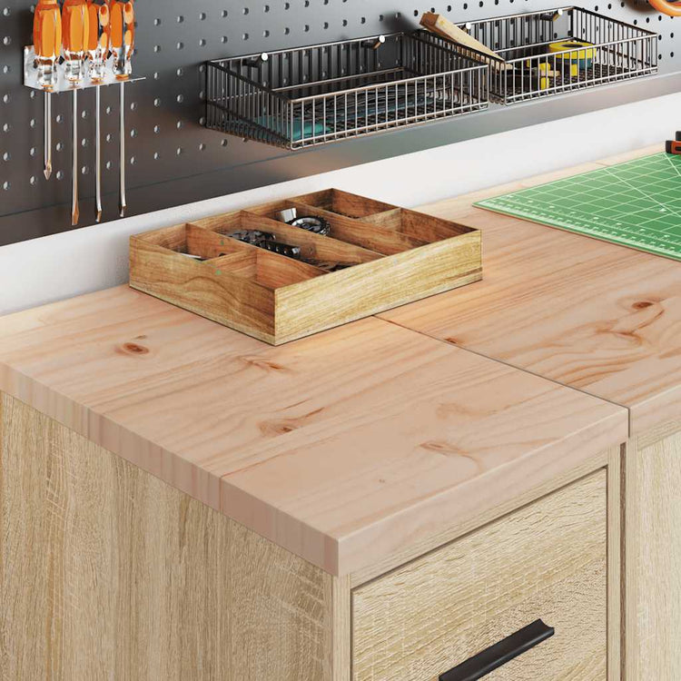 Vidaxx Garagenschrank 30x51x85 cm massives Kiefernholz Sonoma-Eiche farbig