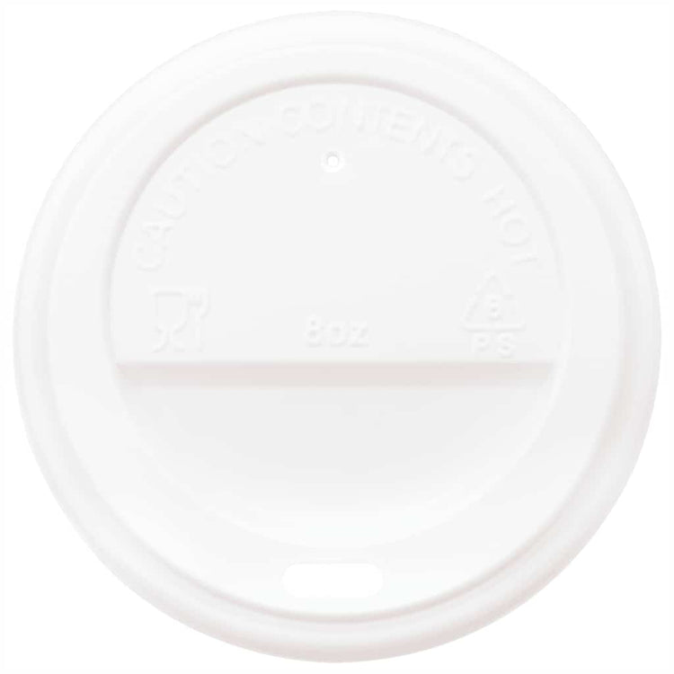VidaXL Papierkaffeetassen mit Deckel 1000 Stück 8oz 200 ml