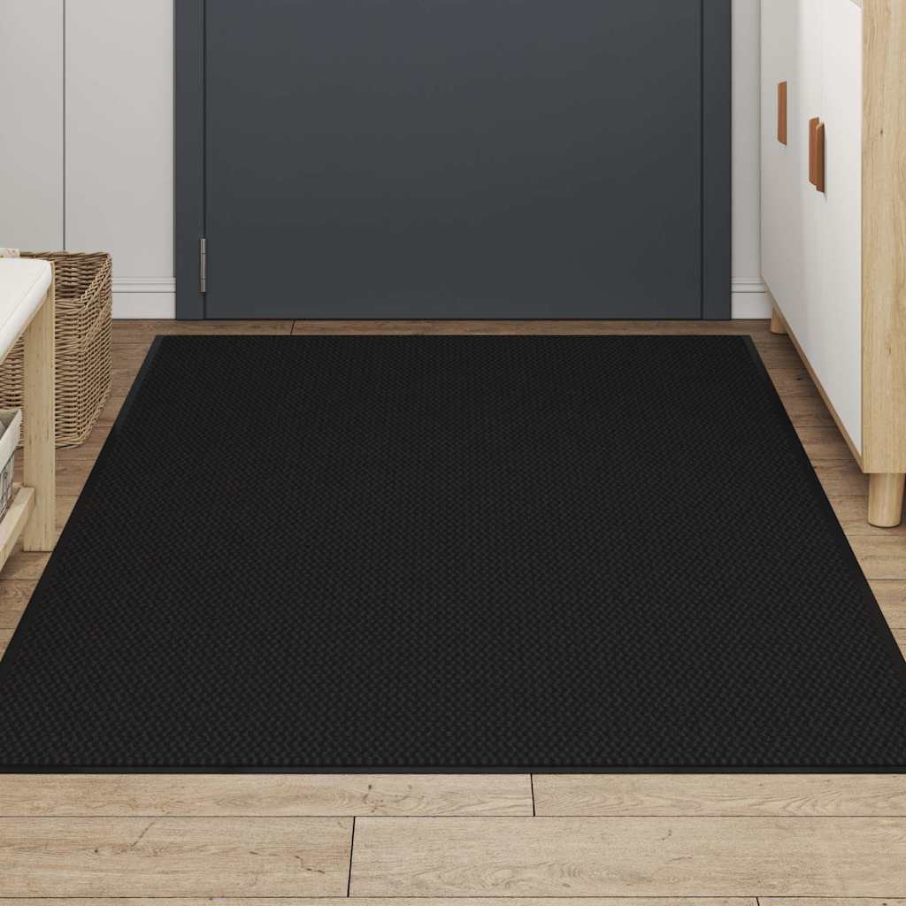 Vidaxx Fußmatte 115x200 cm schwarz