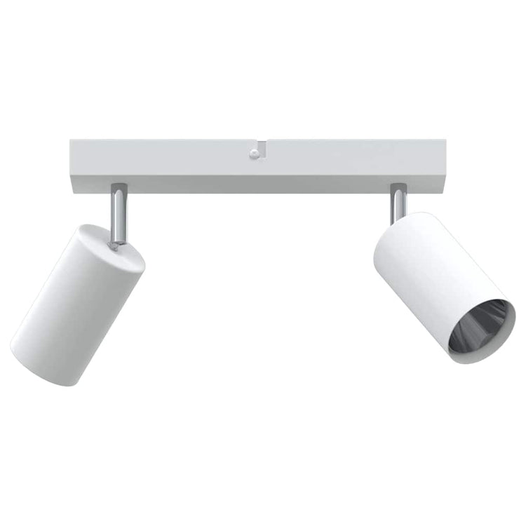 Vidaxx Deckenstrahler mit Spots weiß 26 x 6 x 16 cm aus Metall
