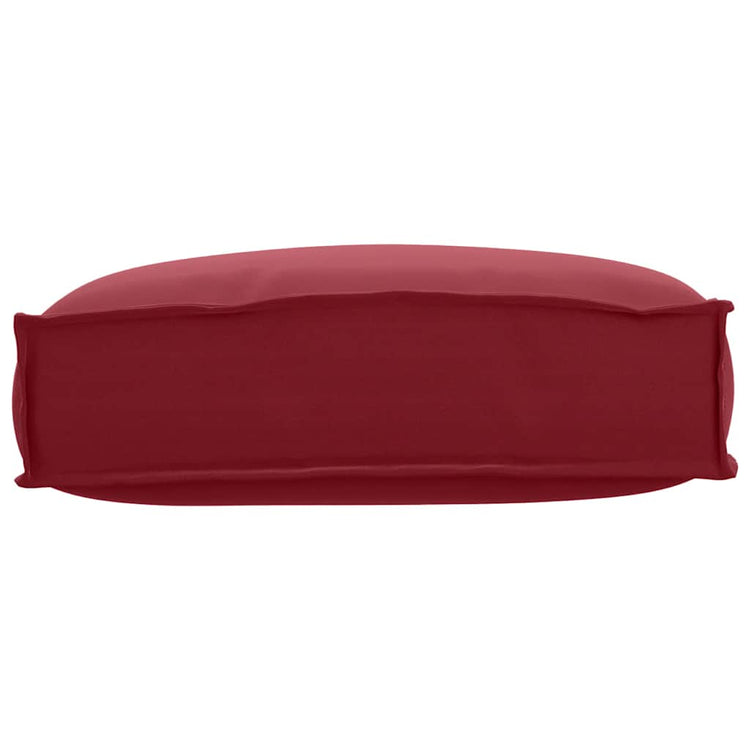 Vidaxxl Kissen weinrot 50 x 40 x 12 cm Oxford-Stoff