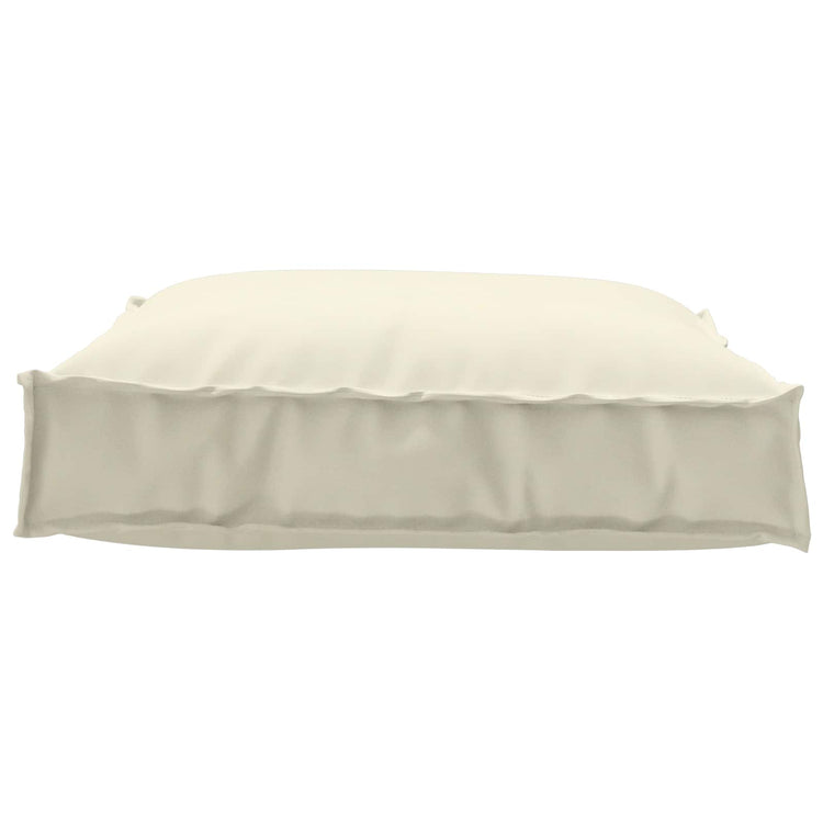 Vidaxl Kissen Creme 70 x 70 x 12 cm Oxford-Stoff