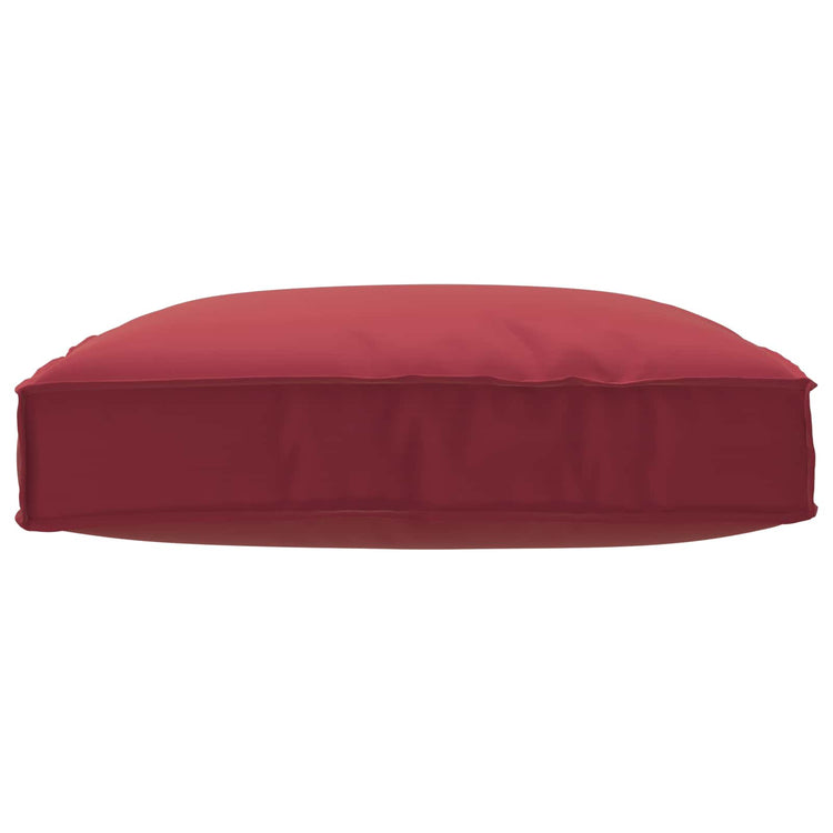 VidaXL Kissen weinrot 80 x 80 x 12 cm Oxford-Stoff
