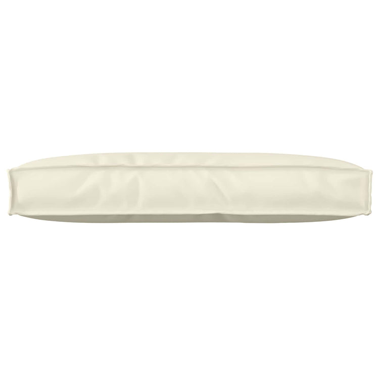 Vidaxl Kissen Creme 80 x 40 x 12 cm Oxford-Stoff