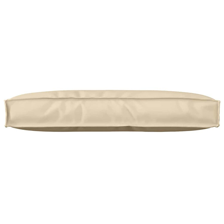 Vidaxl Kissen beige 80 x 40 x 12 cm Oxford-Stoff