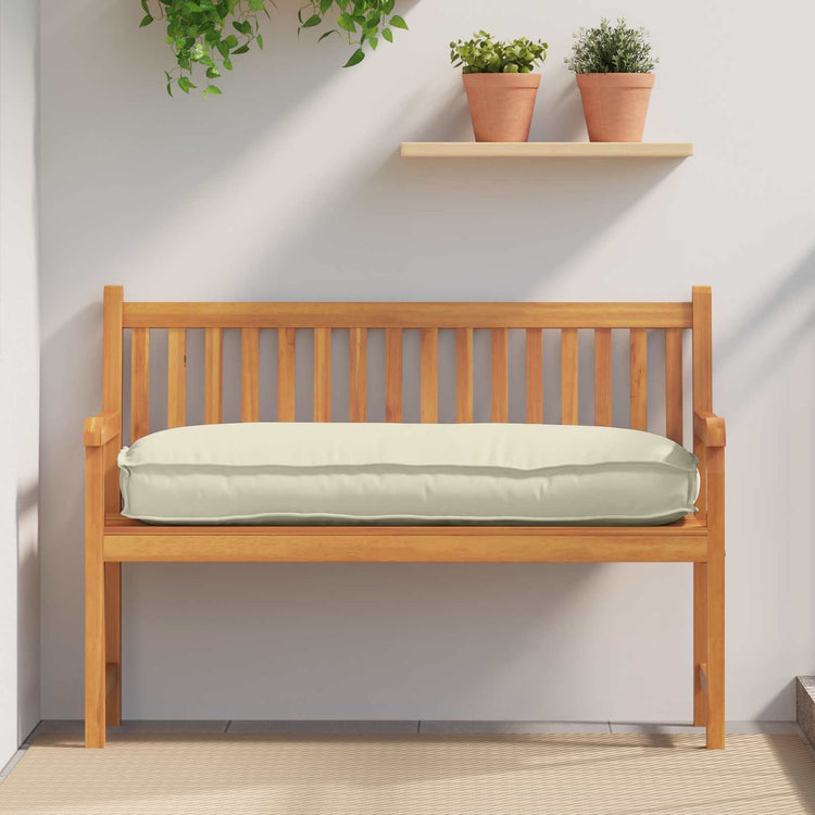 Vidaxx Kissen Creme 120 x 50 x 12 cm Oxford-Stoff