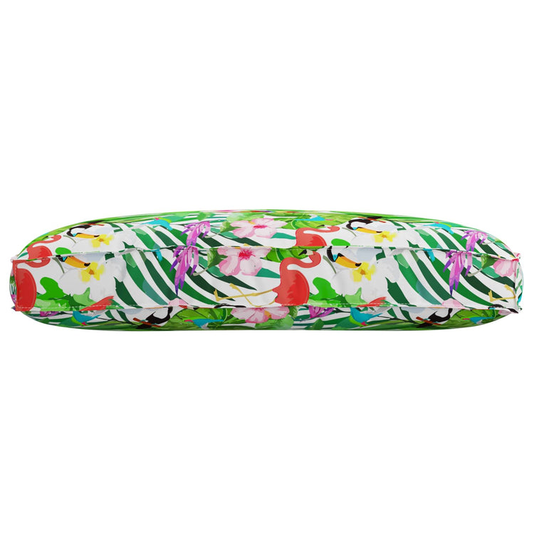 Vidaxx Kissen Blumen mehrfarbig 120 x 80 x 12 cm Oxford-Stoff