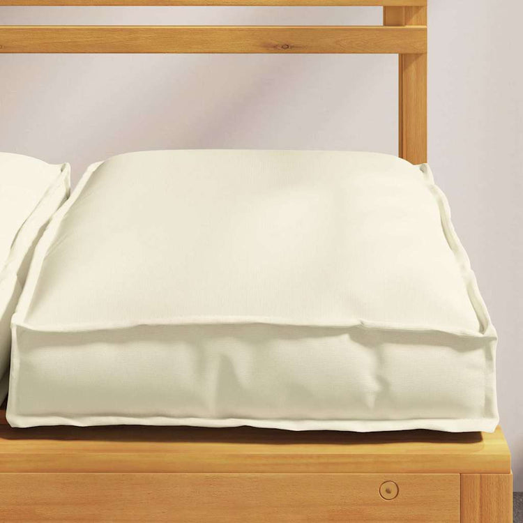 Vidaxl Kissen 6 Stück creme 40 x 40 x 8 cm Oxford-Stoff