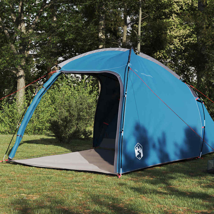 Vidaxx Zelthaus blau 370 x 230 x 185 cm Polyester und Fiberglas