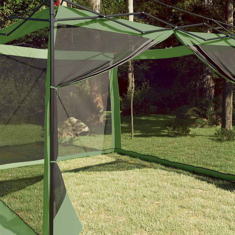 VidaXL Innenzelt mit Dach mit Stauraum, grün, 303 x 303 x 196 cm, Taft