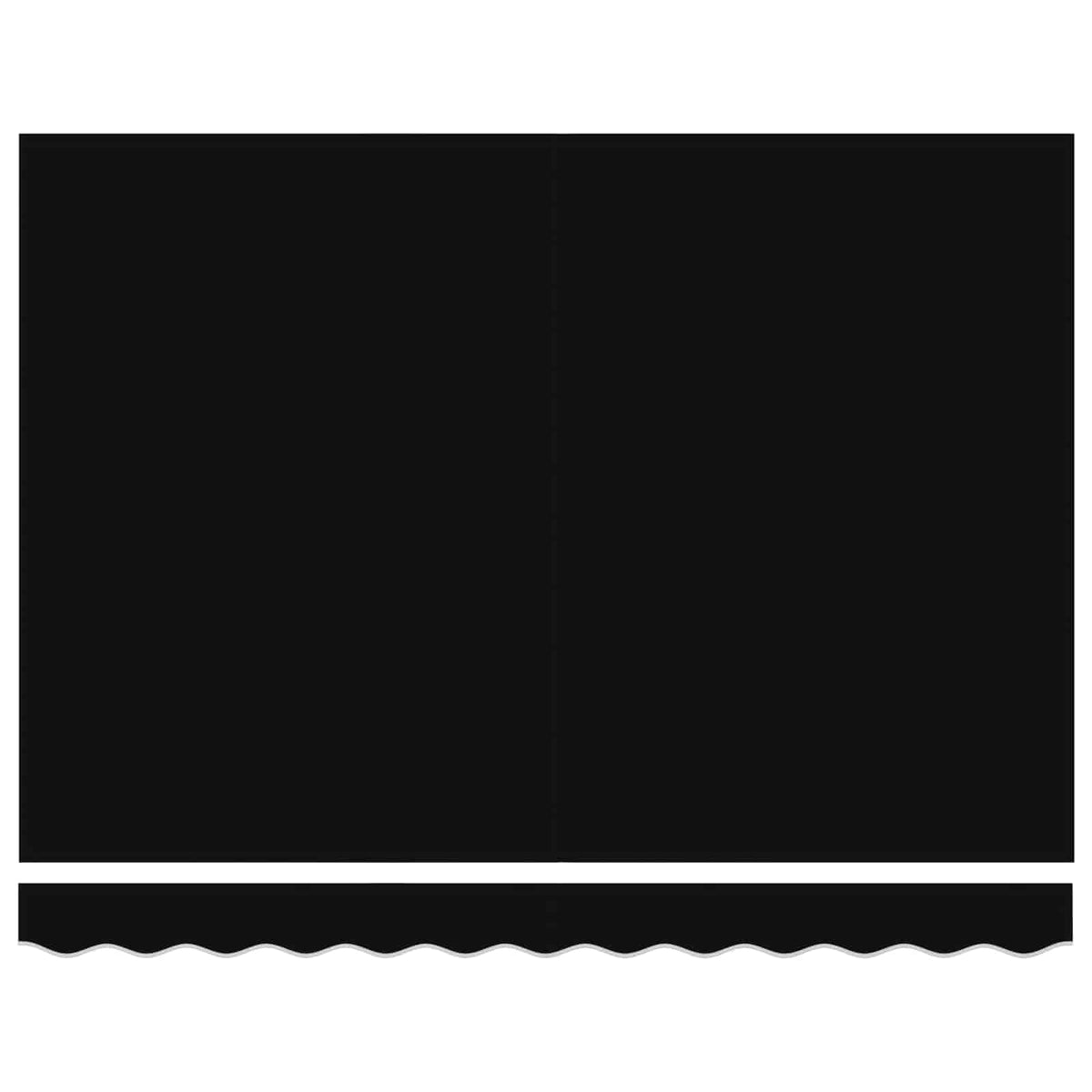 Vidaxx Markise schwarz 300 x 250 x 165 cm Polyester