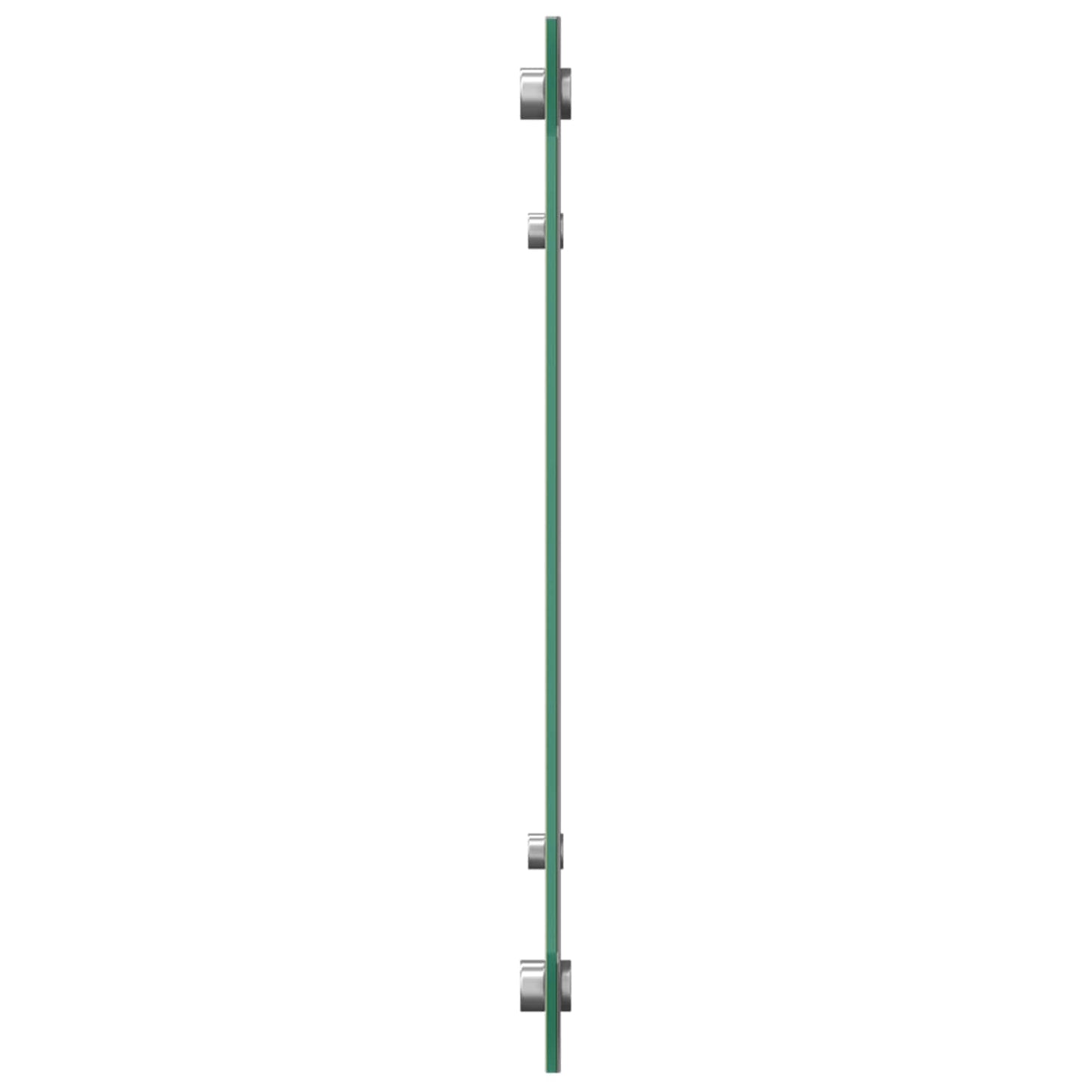 Vidaxxl Küchenrückwand hellgrau 100 x 40 cm Hartglas