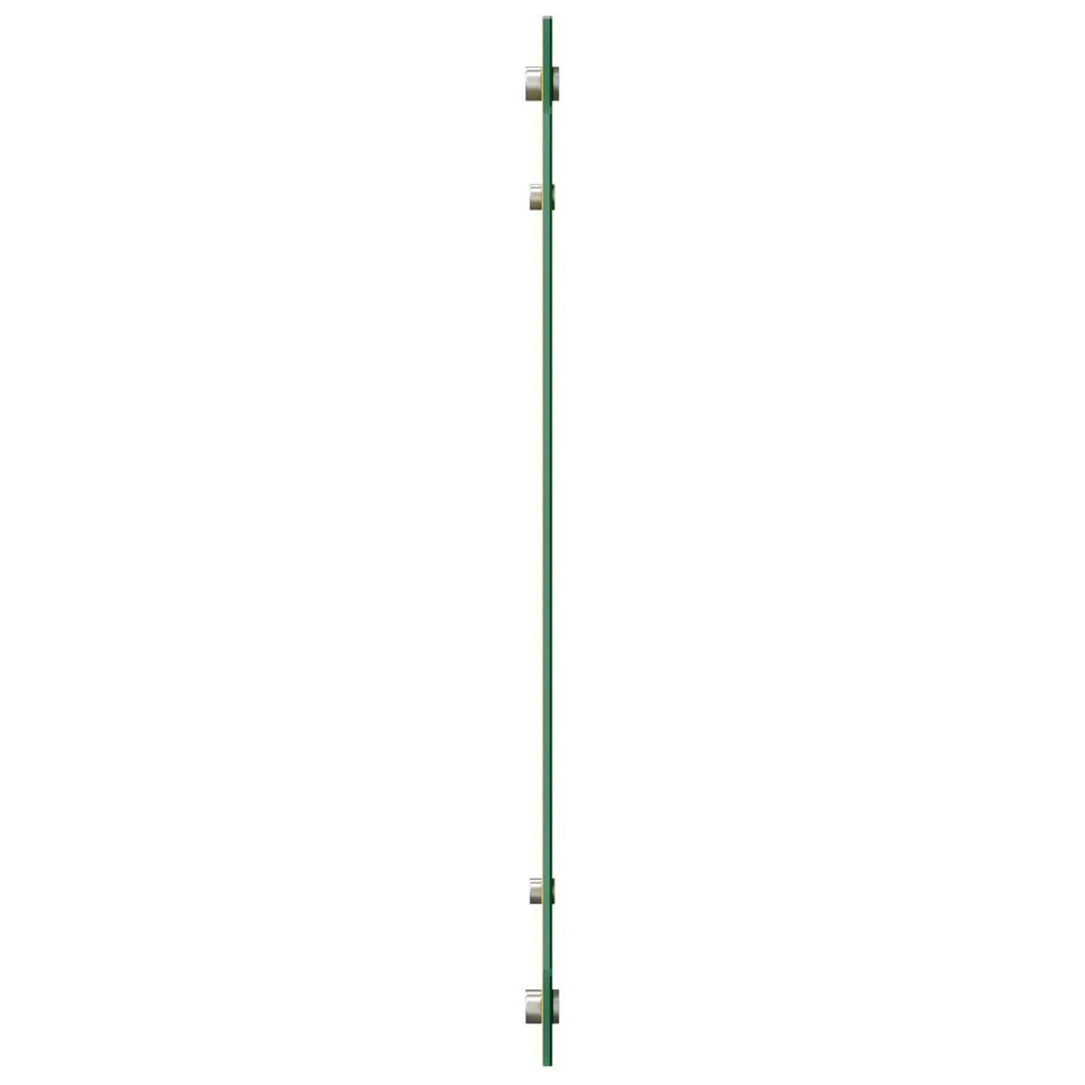 VidaXL Küchenrückwand Gelb 80 x 60 cm Hartglas