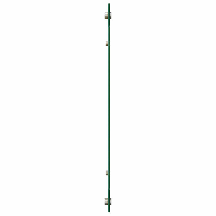 VidaXL Küchenrückwand Gelb 100 x 60 cm Hartglas