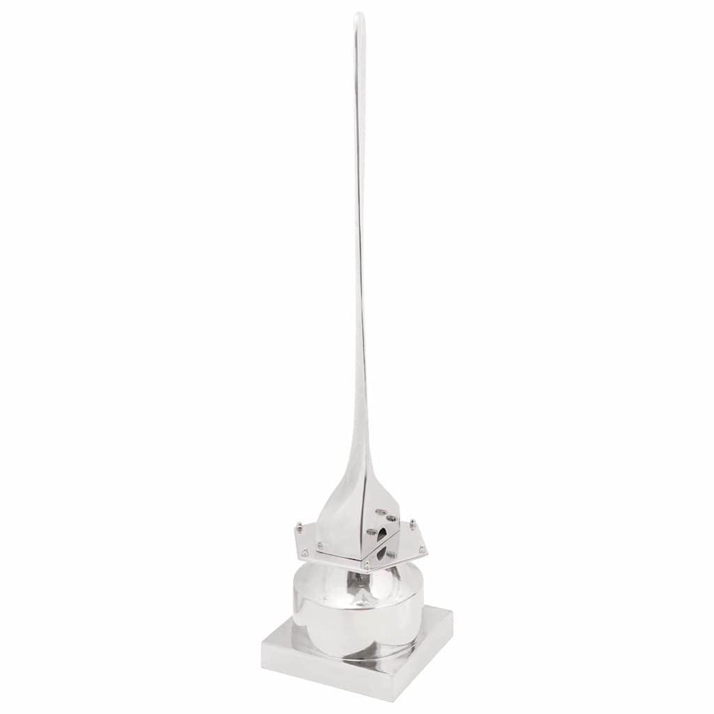 Vidaxl Skulptur Silber 26 x 26 x 110 cm Aluminium