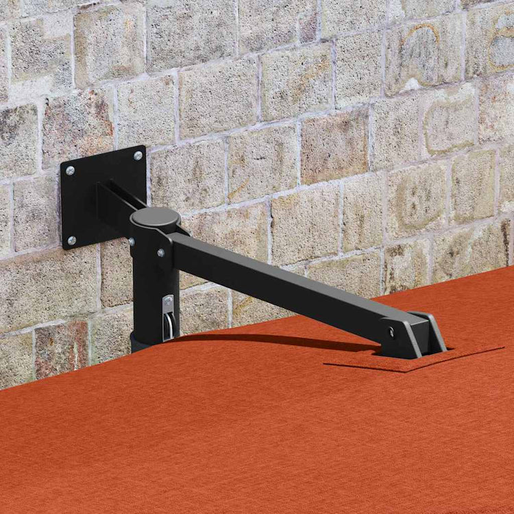Vidaxl Gartenschirm Terrakotta 248,5 x 247,5 x 160 cm