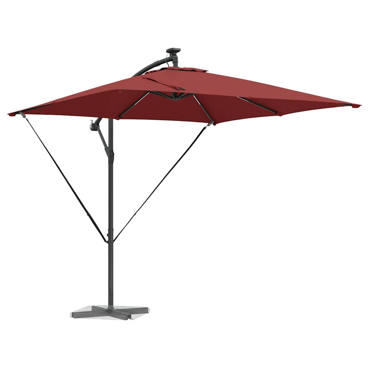 VidaXL Ampel-Bananenschirm Terrakotta 249 x 249 x 250 cm