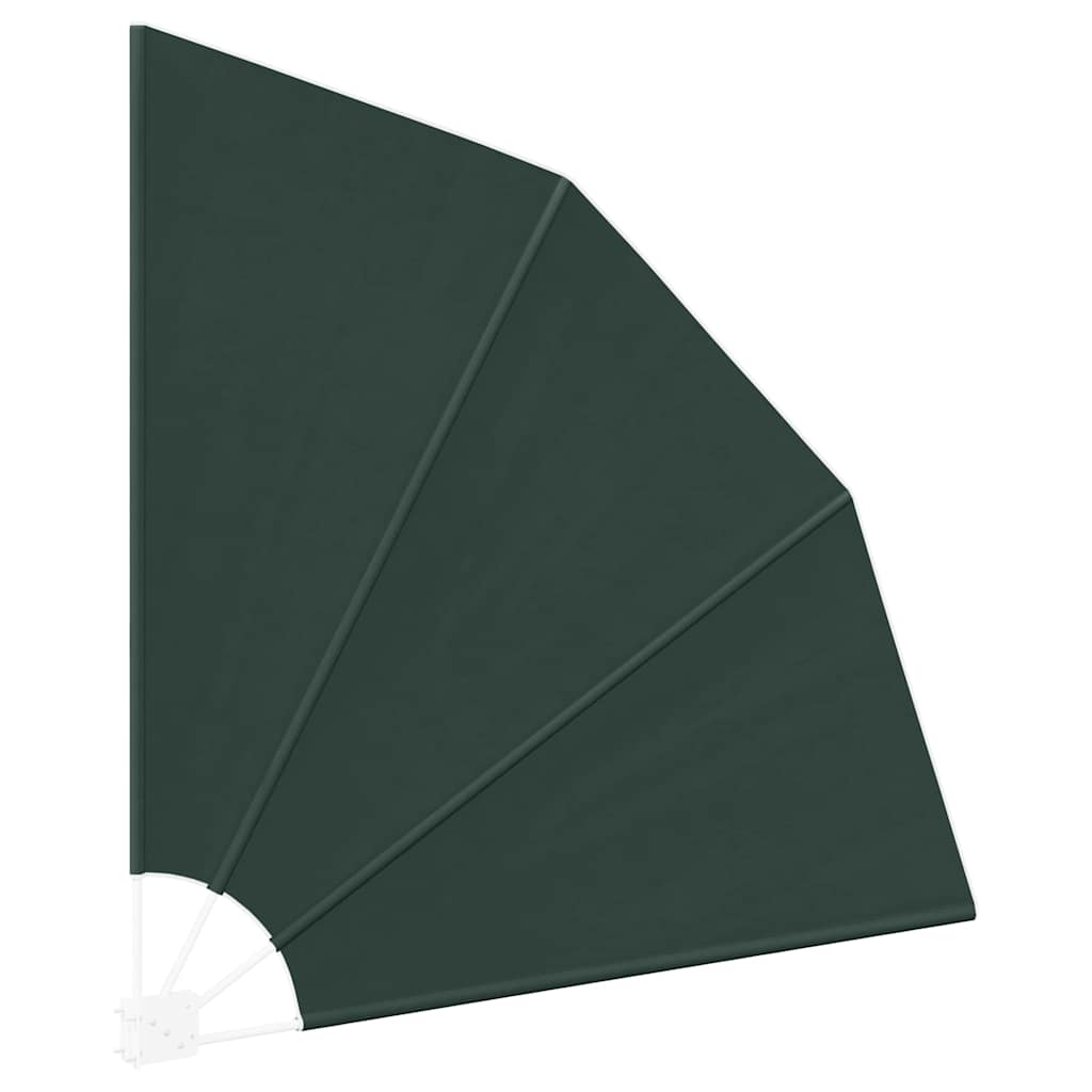 VidaXL Balkon-Sichtschutz dunkelgrün 160 x 160 cm Polyester