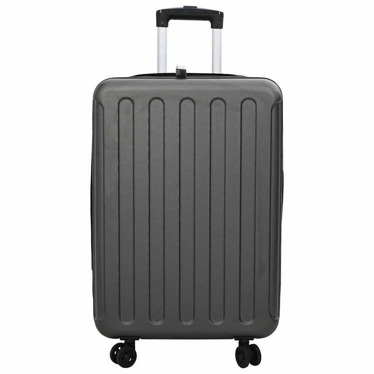 Vidaxx Koffer mit Schloss dunkelgrau 43 x 27 x 66 cm ABS-Kunststoff