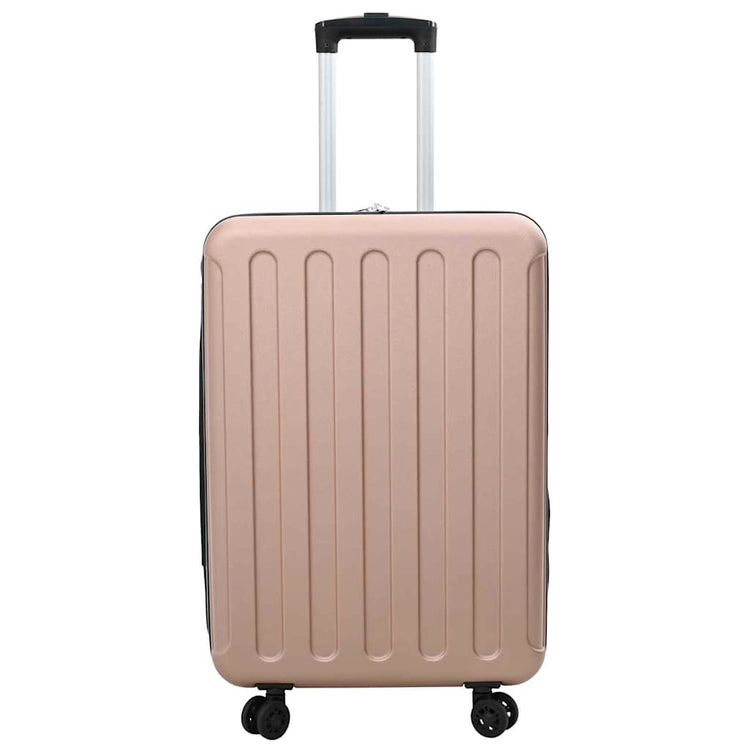 Vidaxx Koffer mit Schloss Roségold 43 x 27 x 66 cm ABS-Kunststoff