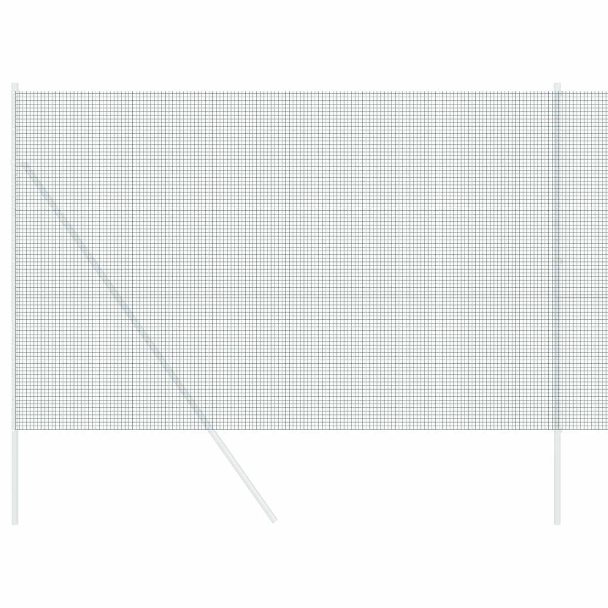 Vidaxl Schweißdrahtzaun grün 1,6 x 10 m