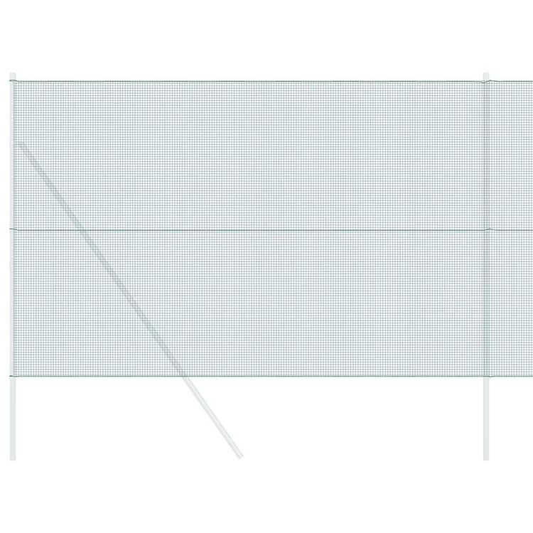 Vidaxl Schweißdrahtzaun grün 1,5 x 50 m