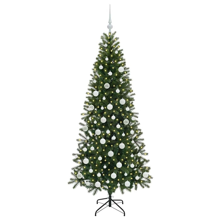 Künstlicher Weihnachtsbaum von Vidaxx mit 300 LEDs mit standardmäßigem grünem 180 cm PE und PVC