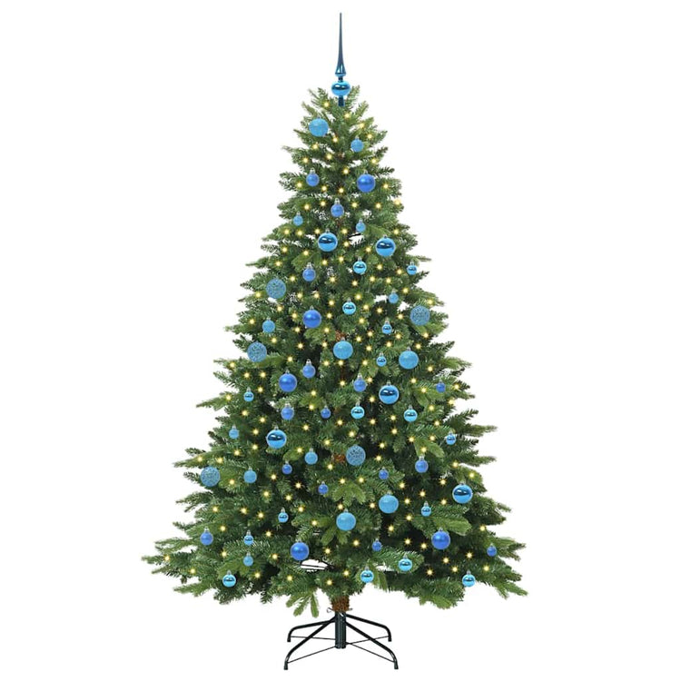 Künstlicher Weihnachtsbaum von Vidaxx mit 300 LEDs mit standardmäßigem grünem 180 cm PE und PVC