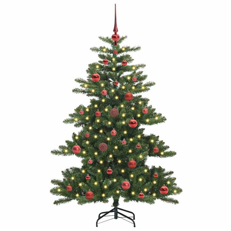 Vidaxx künstlicher klappbarer Weihnachtsbaum grün 150 cm PVC und Stahl