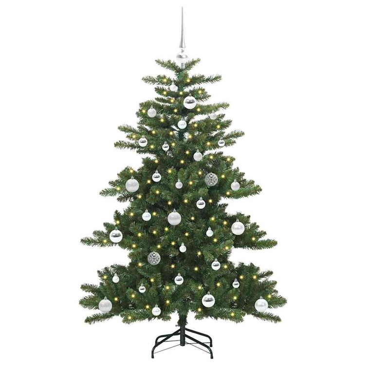 Vidaxx künstlicher klappbarer Weihnachtsbaum grün 150 cm PVC und Stahl
