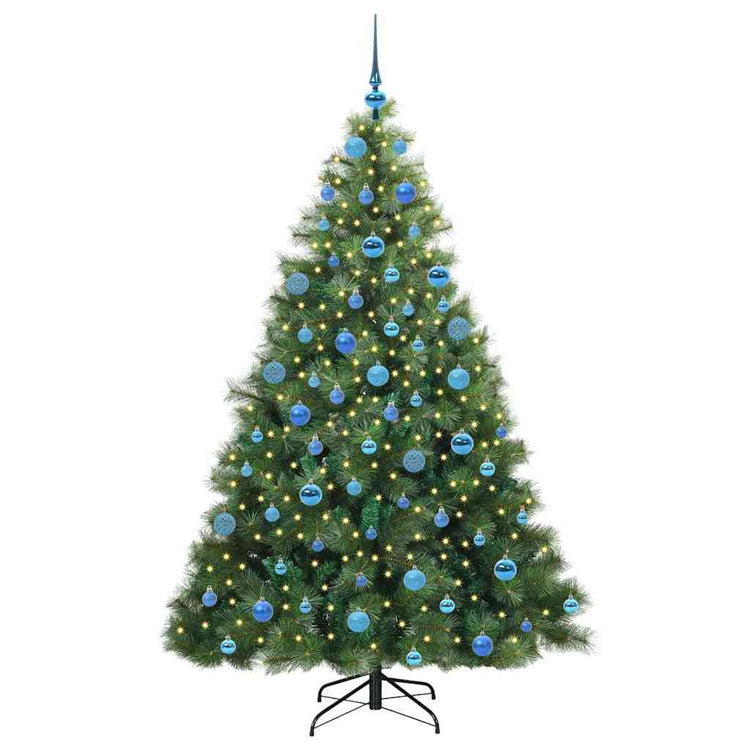 Künstlicher Weihnachtsbaum von Vidaxx mit 300 LEDs mit standardmäßigem grünem 180 cm PE und PVC
