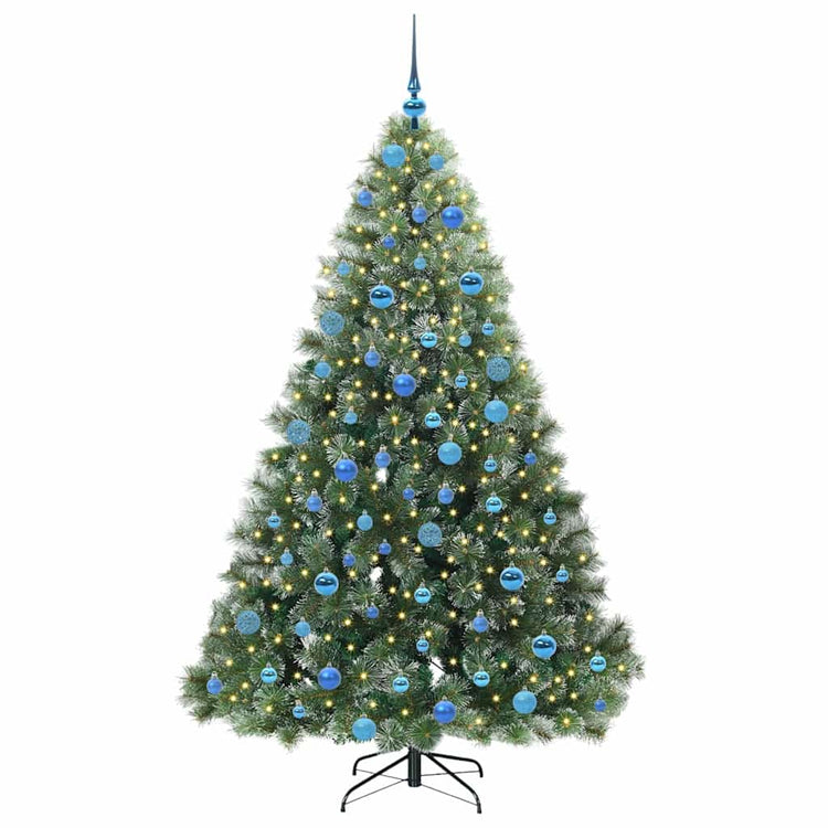 Künstlicher Weihnachtsbaum von Vidaxx mit 300 LEDs mit standardmäßigem grünem 180 cm PE und PVC