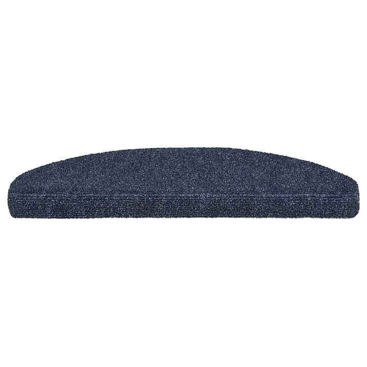 VidaXL Stufenmatten selbstklebend 20 Stück 65x21x4 cm blau halbrund groß