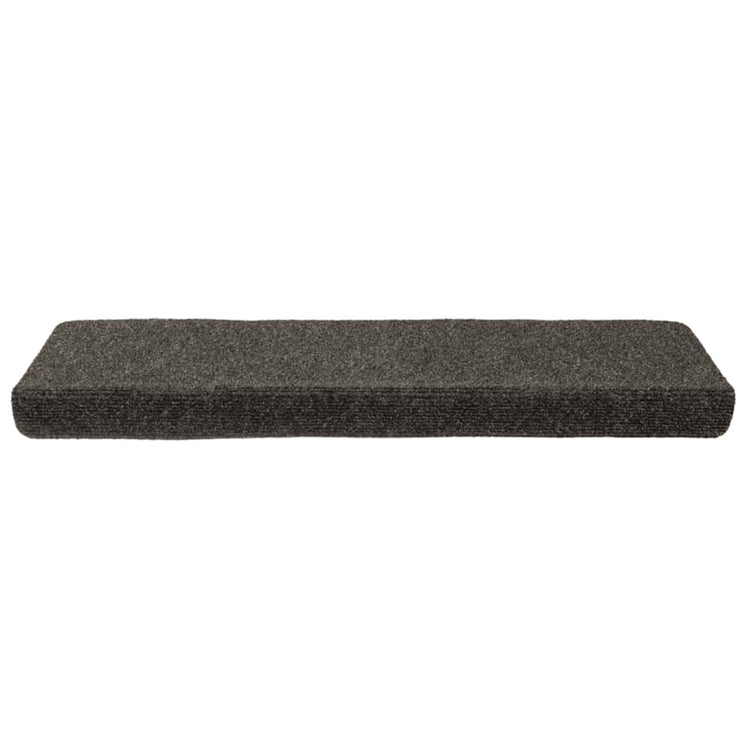 VidaXL Stufenmatten selbstklebend 30 Stück 65x21x4 cm Anthrazit rechteckiger Rand